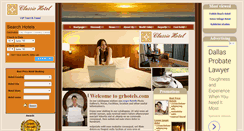 Desktop Screenshot of grhotels.com