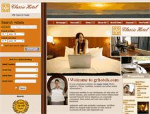 Tablet Screenshot of grhotels.com